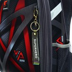 Рюкзак каркасный школьный 38 х 30 х 16 см, эргономичная спинка, Stavia "Hard", серый - фото 23975951