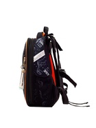 Рюкзак каркасный школьный 38×30×16 см, эргономичная спинка, Stavia «Динозавр 2», чёрный - Фото 5