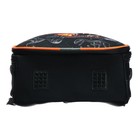 Рюкзак каркасный школьный 38×30×16 см, эргономичная спинка, Stavia «Динозавр 2», чёрный - Фото 7