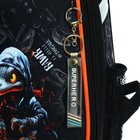 Рюкзак каркасный школьный 38×30×16 см, эргономичная спинка, Stavia «Динозавр 2», чёрный - Фото 10