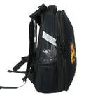 Рюкзак каркасный школьный 38 х 30 х 16 см, эргономичная спинка, Stavia "Капибара", чёрный - Фото 4