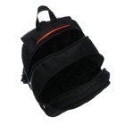 Рюкзак молодёжный, 40 х 28 х 18 см, эргономичная спинка, Stavia "Машина", чёрный - фото 9538147