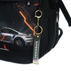 Рюкзак молодёжный, 40 х 28 х 18 см, эргономичная спинка, Stavia "Машина", чёрный - фото 9538148
