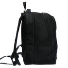 Рюкзак молодёжный, 40 х 28 х 18 см, эргономичная спинка, Stavia "Кошка с бабочкой", чёрный - фото 9501258