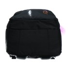 Рюкзак молодёжный, 42 х 31 х 13 см, эргономичная спинка, Stavia "Shiny cat", чёрный - Фото 7