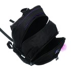 Рюкзак молодёжный, 42 х 31 х 13 см, эргономичная спинка, Stavia "Shiny cat", чёрный - фото 9538163