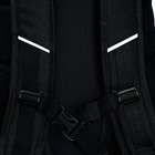 Рюкзак молодёжный, 42 х 31 х 13 см, эргономичная спинка, Stavia "URBAN2", чёрный - фото 9538183