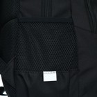 Рюкзак молодёжный, 42 х 31 х 13 см, эргономичная спинка, Stavia "Приключение", чёрный - Фото 10