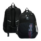 Рюкзак молодёжный, 42 х 31 х 13 см, эргономичная спинка, Stavia "Чемпион", чёрный - фото 299004403