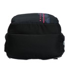 Рюкзак молодёжный, 42 х 31 х 13 см, эргономичная спинка, Stavia "Чемпион", чёрный - фото 9540838