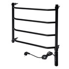 Полотенцесушитель электрический ZEIN PE-05 «Виктория», 500×600 мм, 4 переклад, диммер, черн - Фото 4