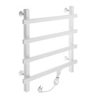 Полотенцесушитель электрический ZEIN PE-09 «Линия», 500×600 мм, 4 перекладины, белый - Фото 3