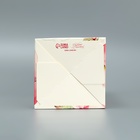 Коробка подарочная складная, упаковка, «Цветочная», 9,5 х 32,5 х 9 см - Фото 6