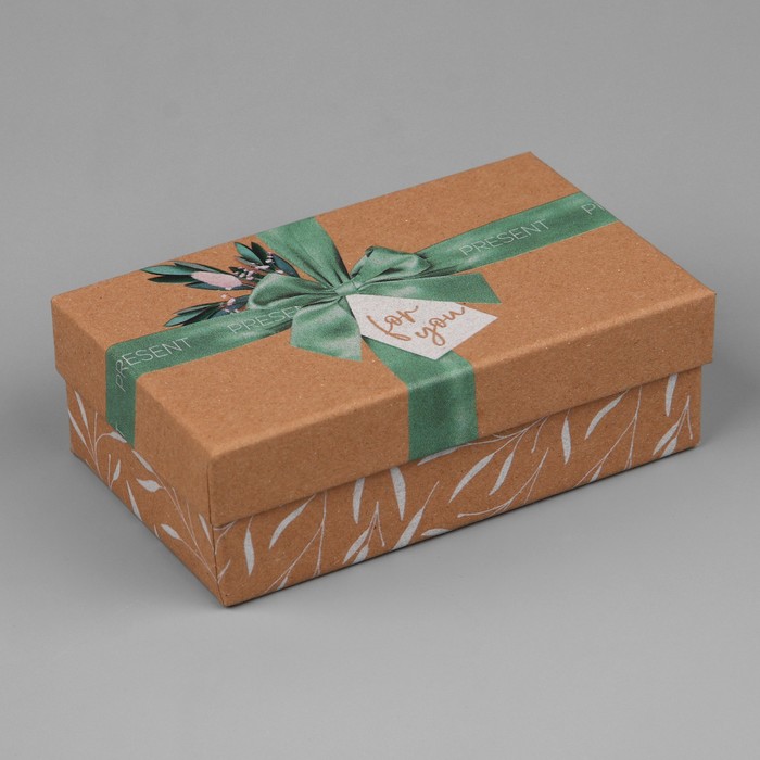 Коробка прямоугольная Present for you, 14 х 8.5 х 4.5 см