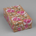 Коробка подарочная прямоугольная, упаковка, «Цветы», 14 х 8 х 4.5 см - Фото 2