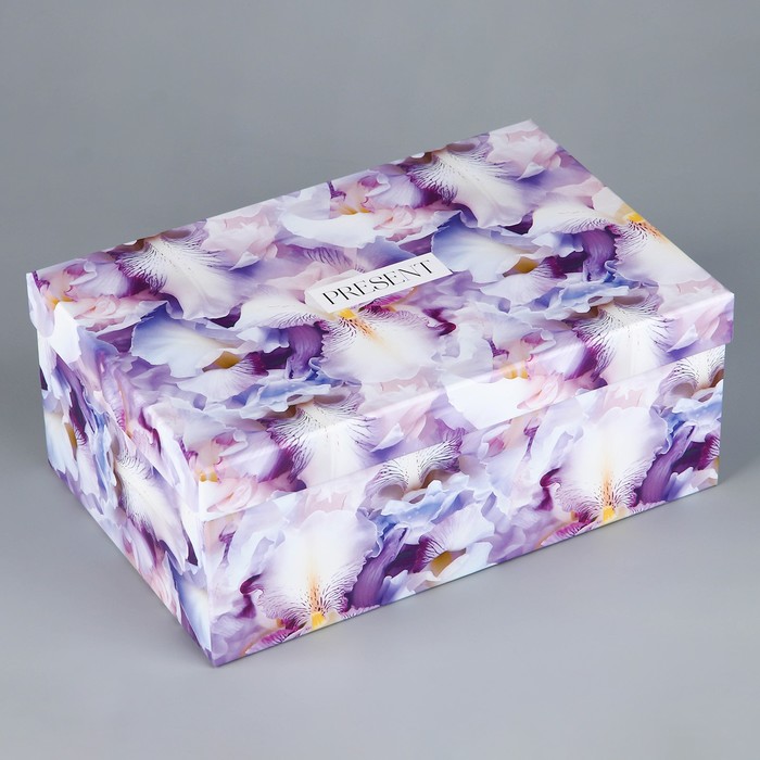 Набор коробок 10 в 1, упаковка подарочная, «Цветы», 12 х 7 х 4 - 32.5 х 20 х 12.5 см - фото 1928567635