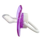 Соска - пустышка силиконовая ортодонтическая Крошка Я, от 3 мес., с колпачком, в контейнере, фиолетовый - Фото 7