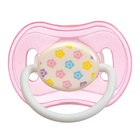 Соска - пустышка силиконовая ортодонтическая Крошка Я, от 3 мес., с колпачком, в контейнере, розовый - Фото 5