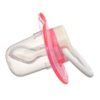 Соска - пустышка силиконовая ортодонтическая Крошка Я, от 3 мес., с колпачком, в контейнере, розовый - Фото 6