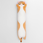 Мягкая игрушка «Котик», 110 см, цвет рыжий - Фото 2