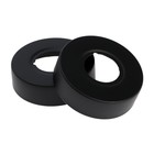 Отражатель для смесителя ZEIN Z3678, набор 2 шт., d=60 мм, высота 18 мм, нерж.сталь, черные - Фото 1