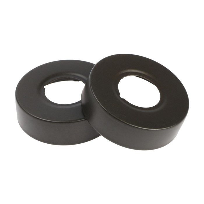 Отражатель для смесителя ZEIN Z3680, набор 2 шт., d=60 мм, высота 18 мм, нерж.сталь, графит - Фото 1