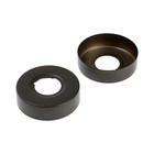 Отражатель для смесителя ZEIN Z3680, набор 2 шт., d=60 мм, высота 18 мм, нерж.сталь, графит - Фото 2