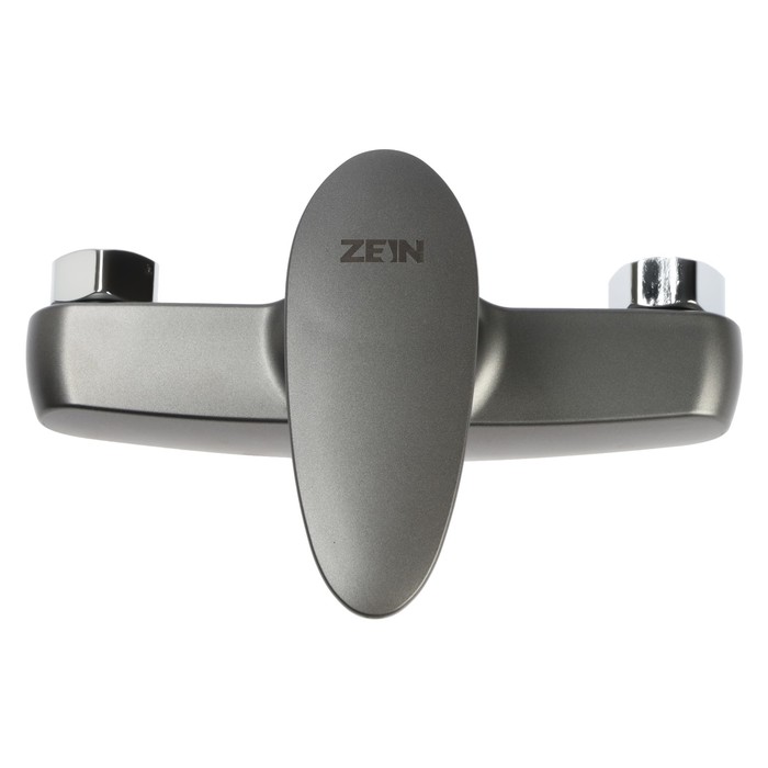 Смеситель для душа ZEIN Z3671, однорычажный, без душевого набора, ABS-пластик, графит