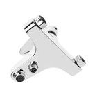 Смеситель для ванны ZEIN Z3677, однорычажный, без душевого набора, ABS-пластик, хром - Фото 6