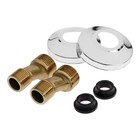 Смеситель для ванны ZEIN Z3677, однорычажный, без душевого набора, ABS-пластик, хром - Фото 8