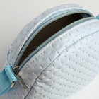 Сумка для девочки, на молнии, голубая - Фото 3