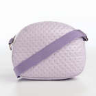 Сумка детская, для девочки, на молнии, сиреневая - Фото 2