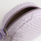 Сумка детская, для девочки, на молнии, сиреневая - Фото 3