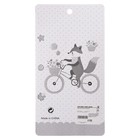 Набор канцелярский Calligrata 9 предметов, 4 чернографитных карандаша, точилка, ластик, линейка, ручка, насадка-тренажер, розовый - Фото 2