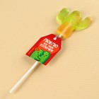 Леденец кактус на палочке, МИКС цветов, 15 г. - фото 23840619