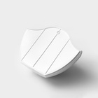 Кашпо для цветов настенное «Хризантема», 1 л, 9.5×8.5×15.3 см, белое - Фото 4