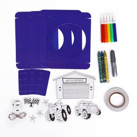 УЦЕНКА Набор для творчества милый ночник «Машинки», игрушка пластик 10413479