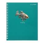 Тетрадь 48 листов в клетку на гребне "Красивые акценты", обложка мелованный картон, выборочный лак, блёстки, блок офсет, МИКС - фото 24346684