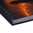 Записная книжка А4, 160 листов в клетку "Закат", твёрдая обложка, глянцевая ламинация, блок офсет 60г/м2 - Фото 3