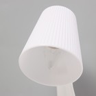 Настольная лампа фикс  1хE27 15W белый - Фото 5