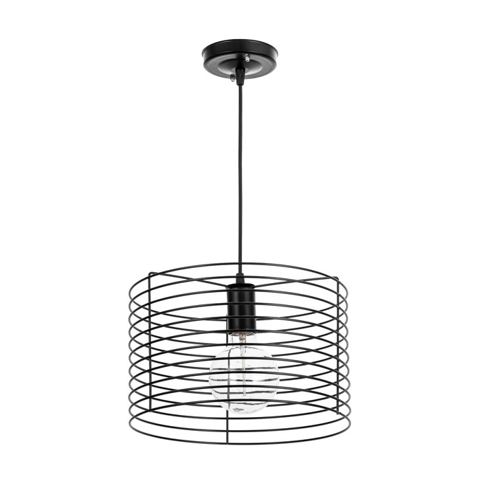 Люстра Сатурн Подвес BayerLux магическая, чёрная, 1×40 Вт цоколь E27 - Фото 1