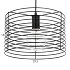 Люстра Сатурн Подвес BayerLux магическая, чёрная, 1×40 Вт цоколь E27 - фото 5036598