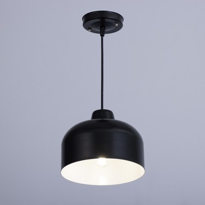 Светильник подвесной BayerLux «Бавария», чёрная, 1×15 Вт E27