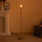 Торшер "Инь" 1х40Вт Е27 золото - фото 24060177