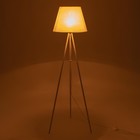 Торшер «Лаут» 1×15 Вт Е27 белый - Фото 3