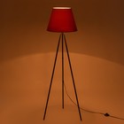 Торшер напольный BayerLux «Лаут», 1×15 Вт, Е27, черный/красный - Фото 3