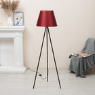 Торшер напольный BayerLux «Лаут», 1×15 Вт, Е27, черный/красный - Фото 7