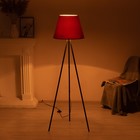 Торшер напольный BayerLux «Лаут», 1×15 Вт, Е27, черный/красный - Фото 9