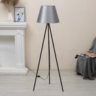 Торшер напольный BayerLux «Лаут», 1×15 Вт, Е27, черный/серый - Фото 7