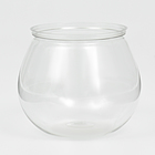 Аквариум круглый пластиковый, 1.2 литра - Фото 1